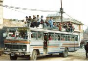 Busfahrt auf nepalesisch